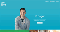 Desktop Screenshot of joeleadedesign.com.au